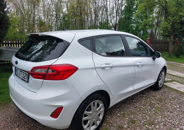Ford Fiesta cena 34700 przebieg: 81600, rok produkcji 2018 z Poniec małe 191
